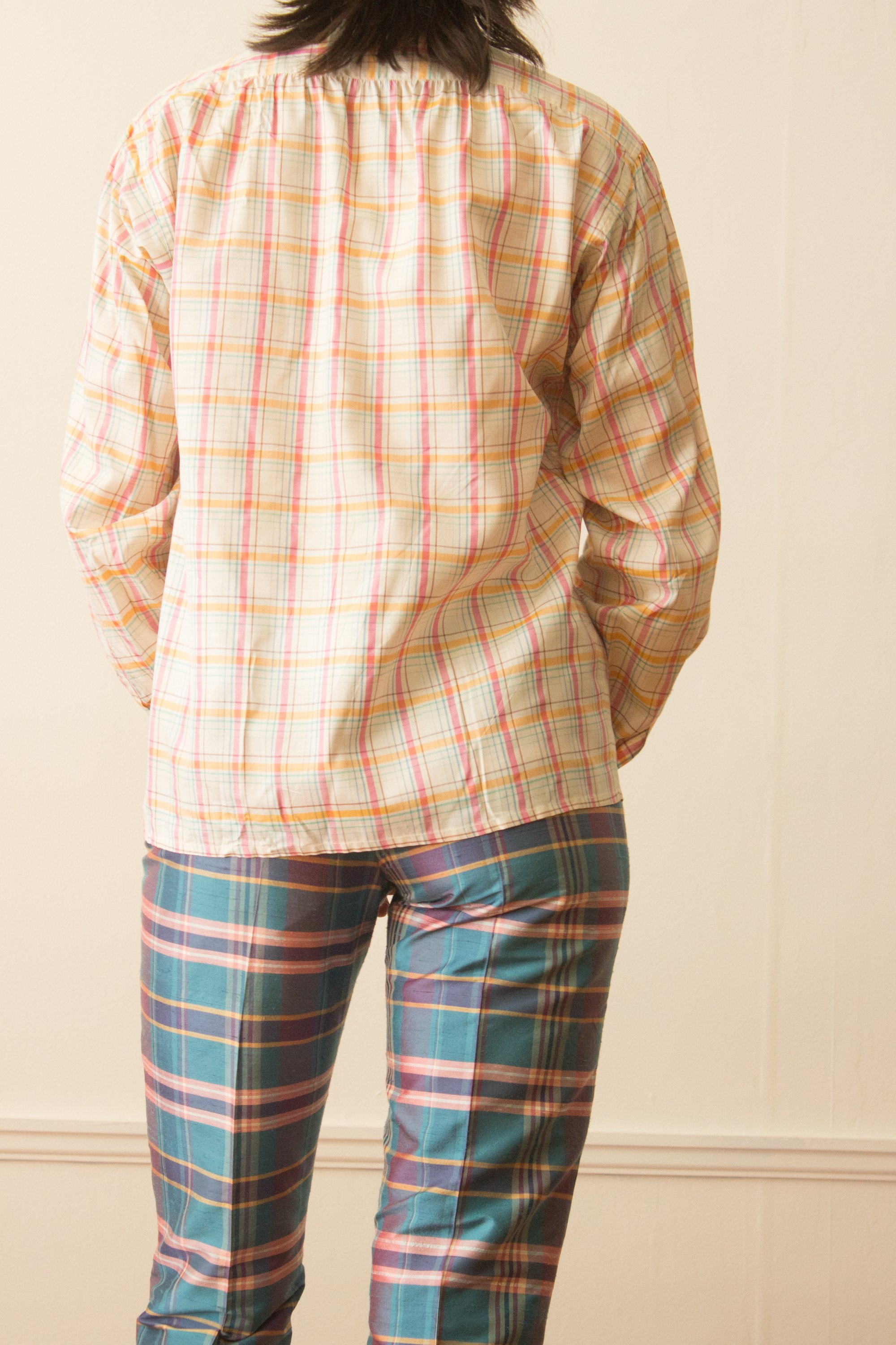 Ralph Lauren 90s silk cotton slacks W34｜Polo Ralph Lauren Silk